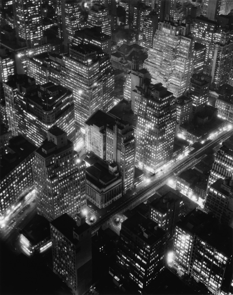 BERENICE ABBOTT (1898-1991) New York at Night.